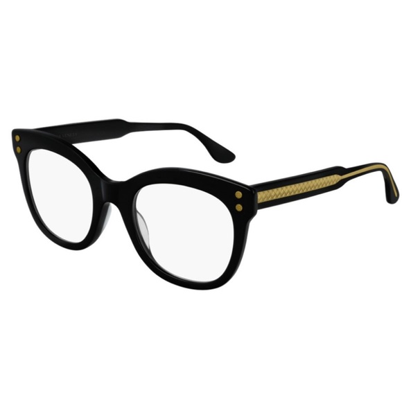 Bottega Veneta BV0241O 001 Black Glasses Frames - Picture 1 of 8